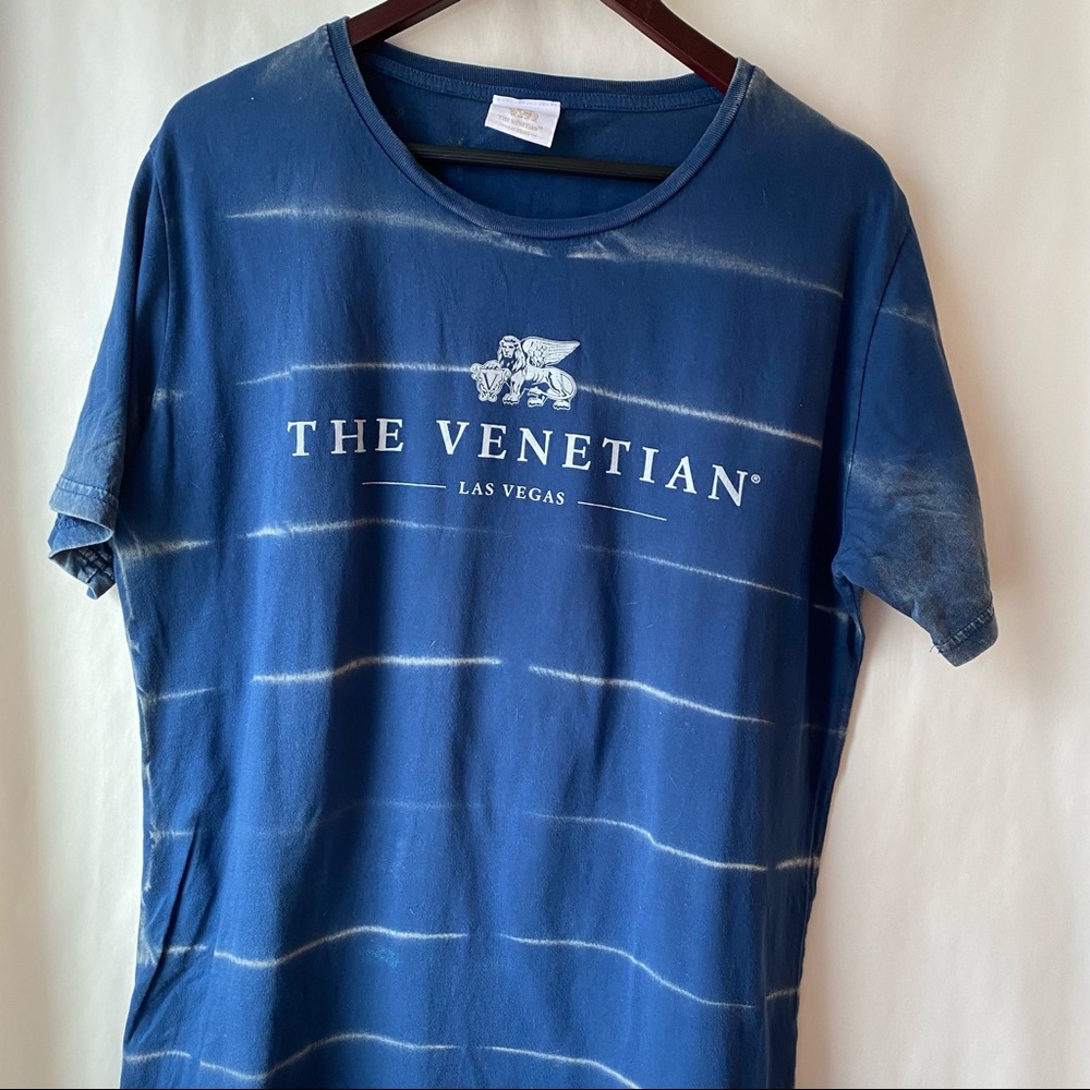 Mens The Venetian‎ Las Vegas graphic logo tee t shirt
